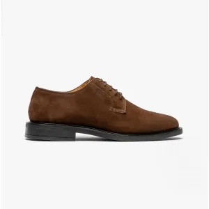 GANT ST AKRON Mens Suede Shoes Dark Brown