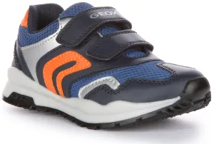Geox J Pavel B. A In Navy Orang For Infants