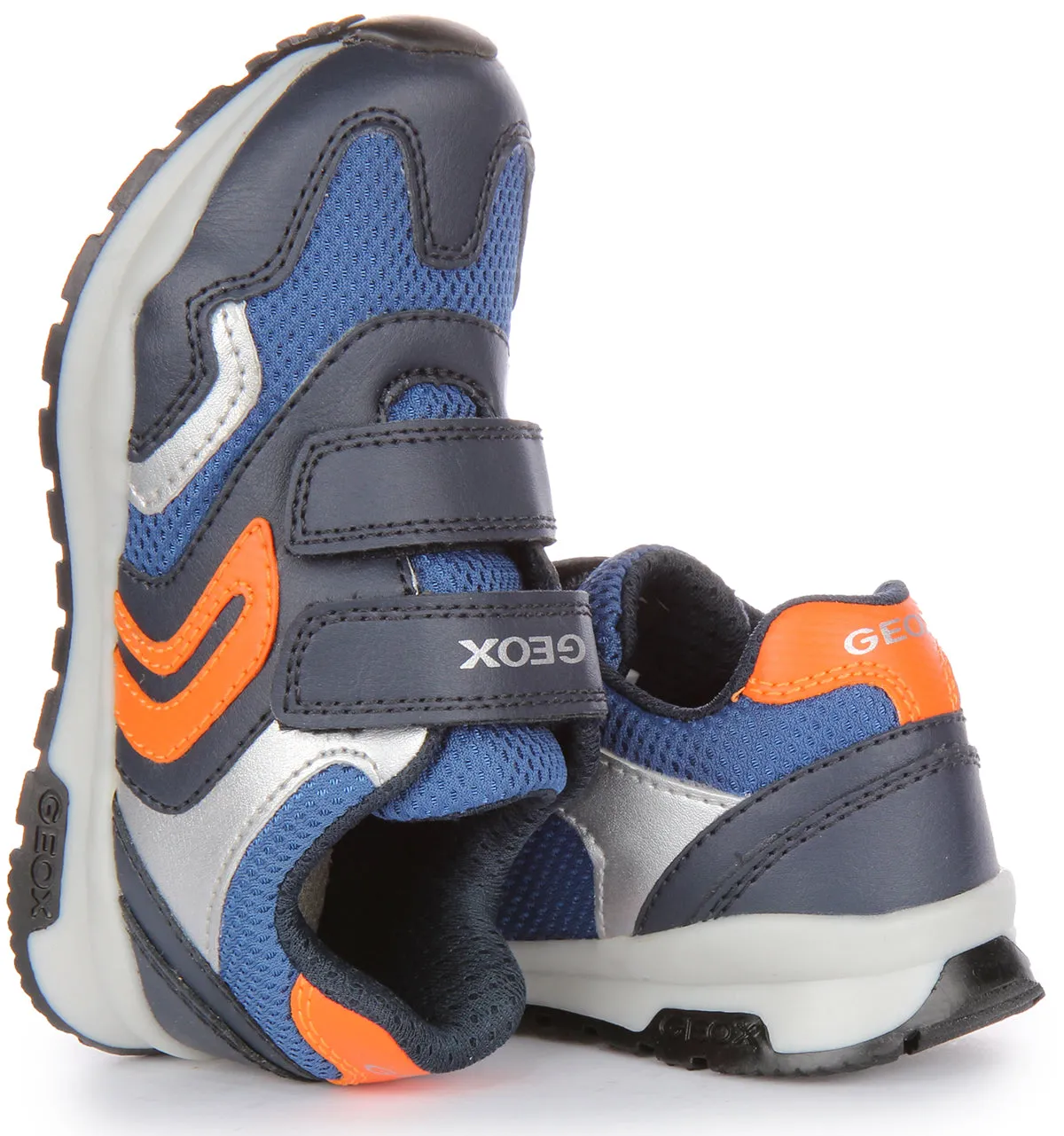 Geox J Pavel B. A In Navy Orang For Infants