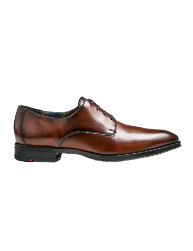 Gideon Dress Shoe in Brandy