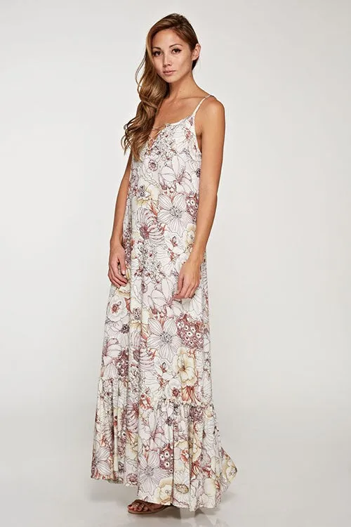 GREAT ESCAPE FLORAL MAXI DRESS
