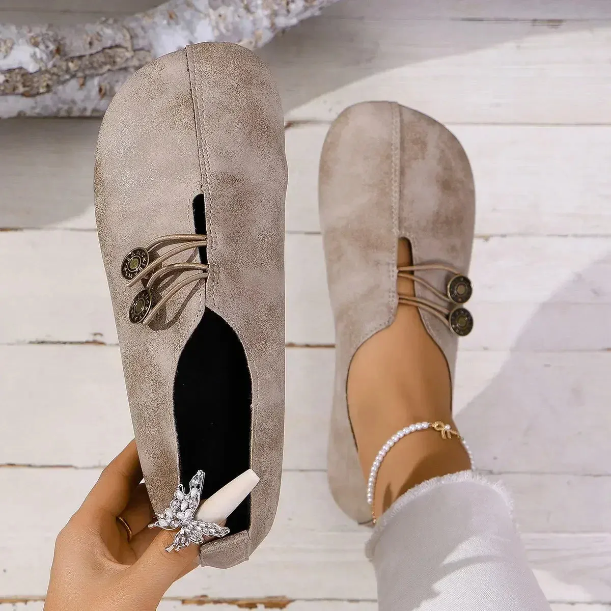Greta | WILD LEATHER LOAFER
