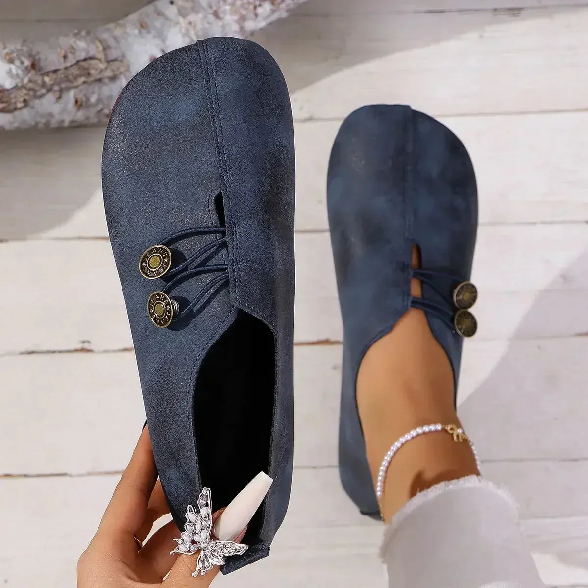 Greta | WILD LEATHER LOAFER