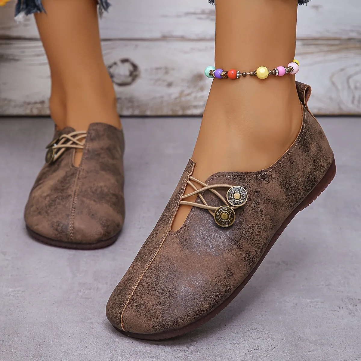 Greta | WILD LEATHER LOAFER