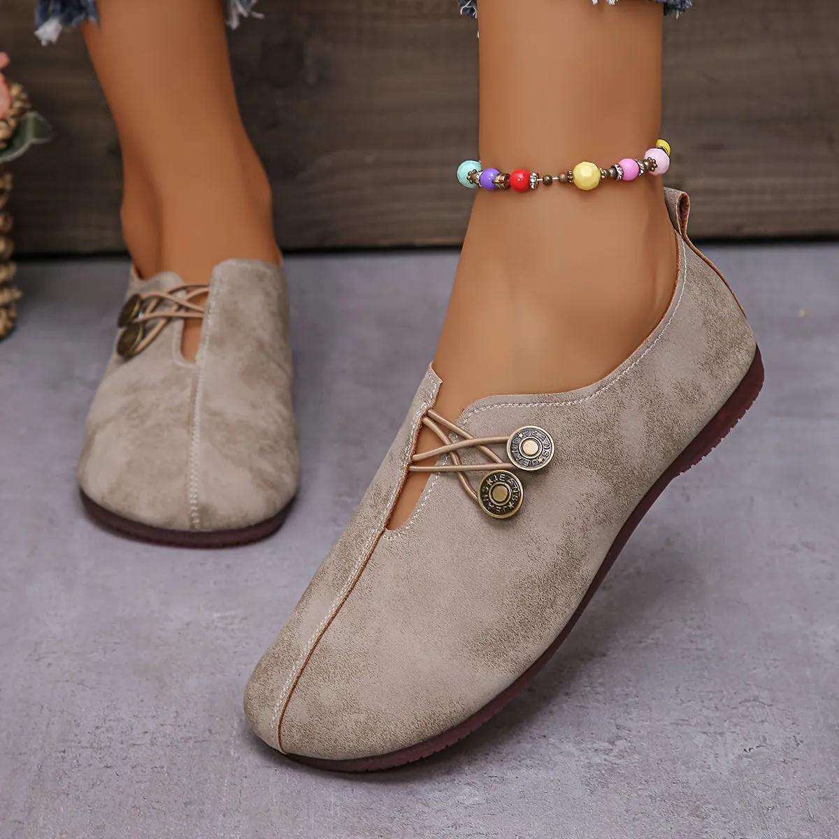 Greta | WILD LEATHER LOAFER