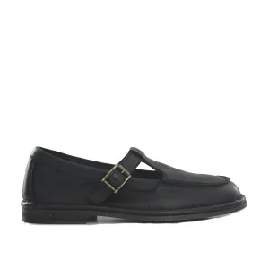 HAND 63 – Leather T-strap shoes