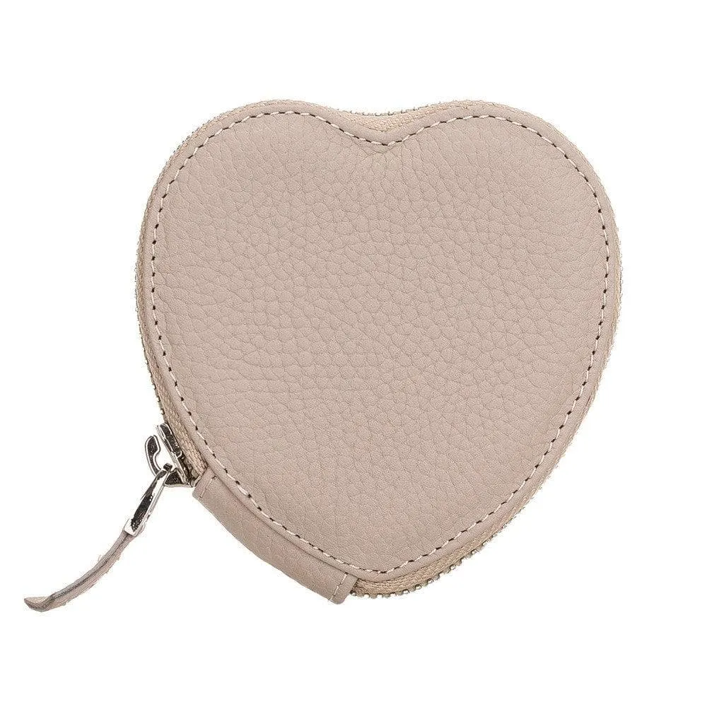 Heart AirPods 1 / 2 Genuine Leather Case