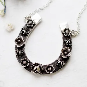 Horseshoe Pendant Necklace