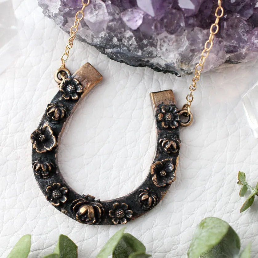 Horseshoe Pendant Necklace