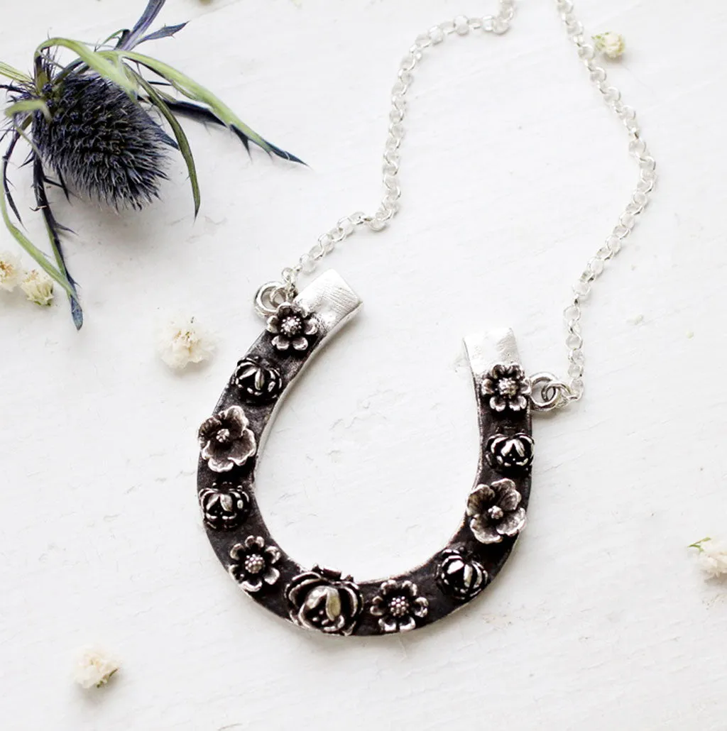 Horseshoe Pendant Necklace