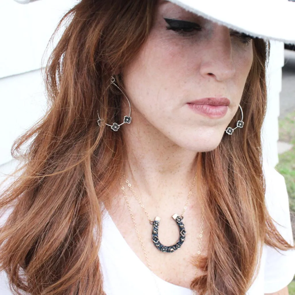 Horseshoe Pendant Necklace