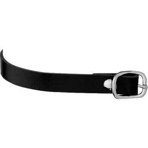 HS Leather Spur Straps Black