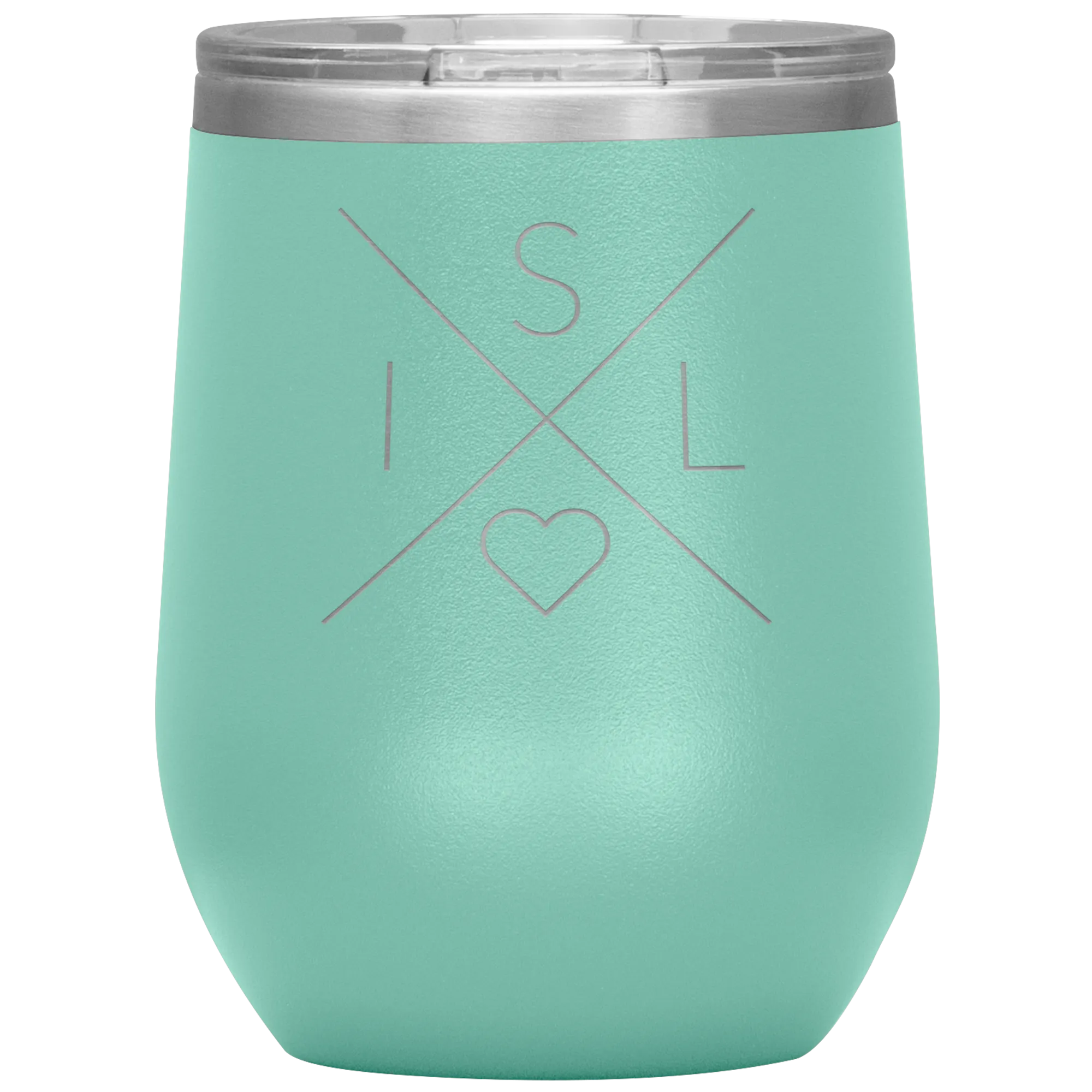 Iceland Love Wine Tumbler