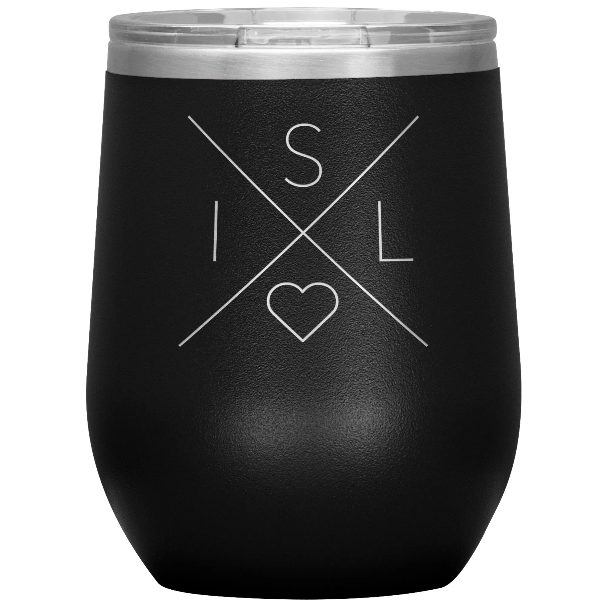 Iceland Love Wine Tumbler