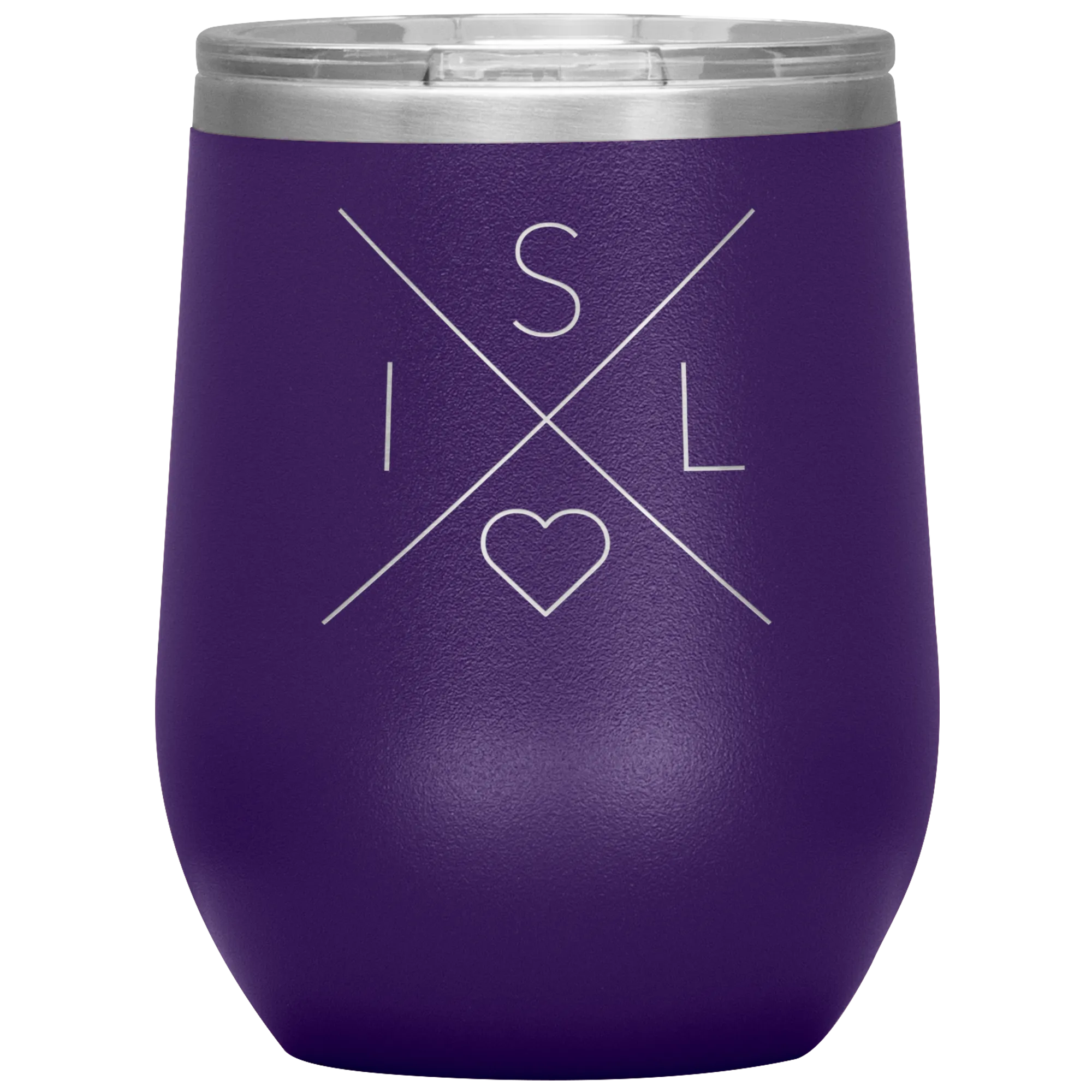 Iceland Love Wine Tumbler