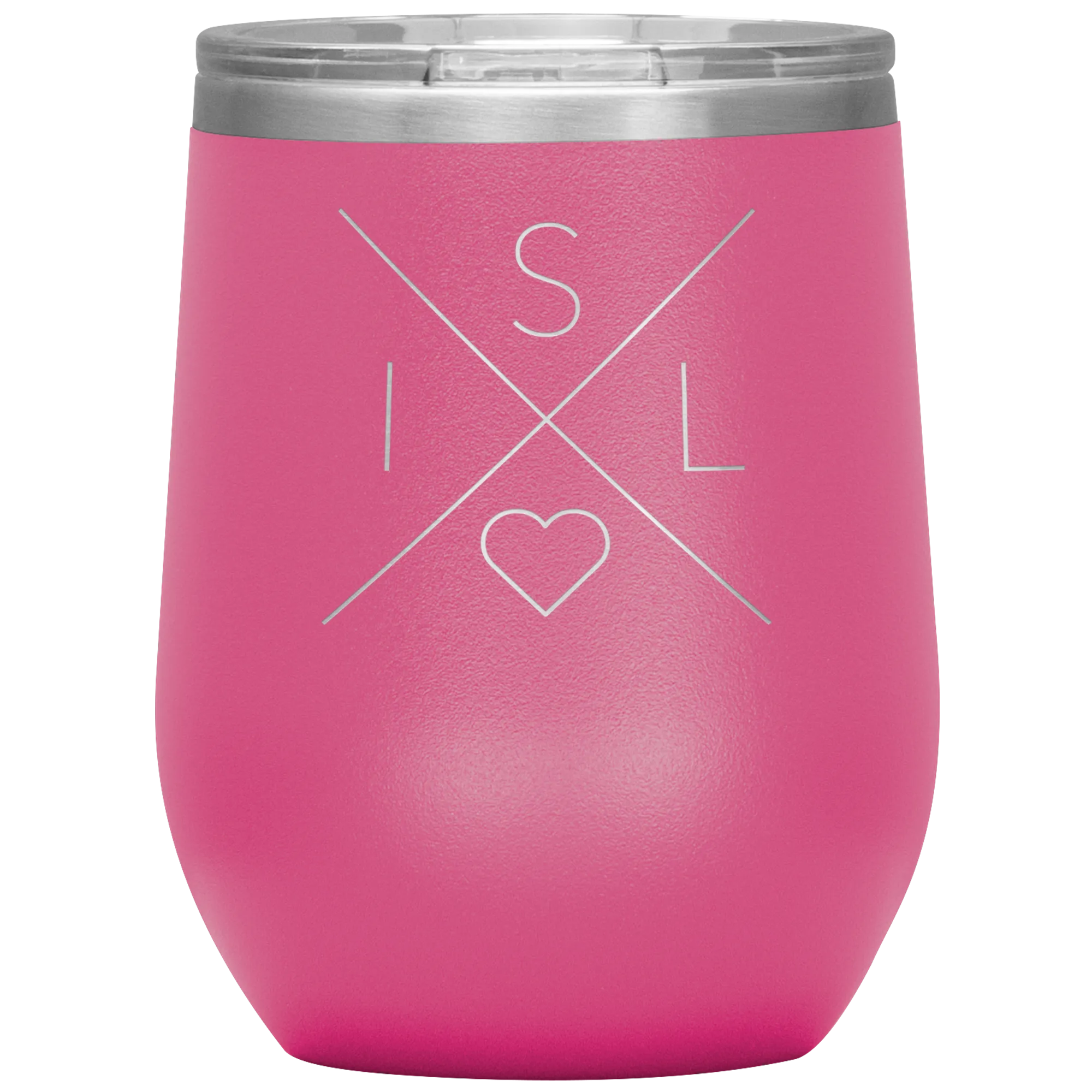Iceland Love Wine Tumbler