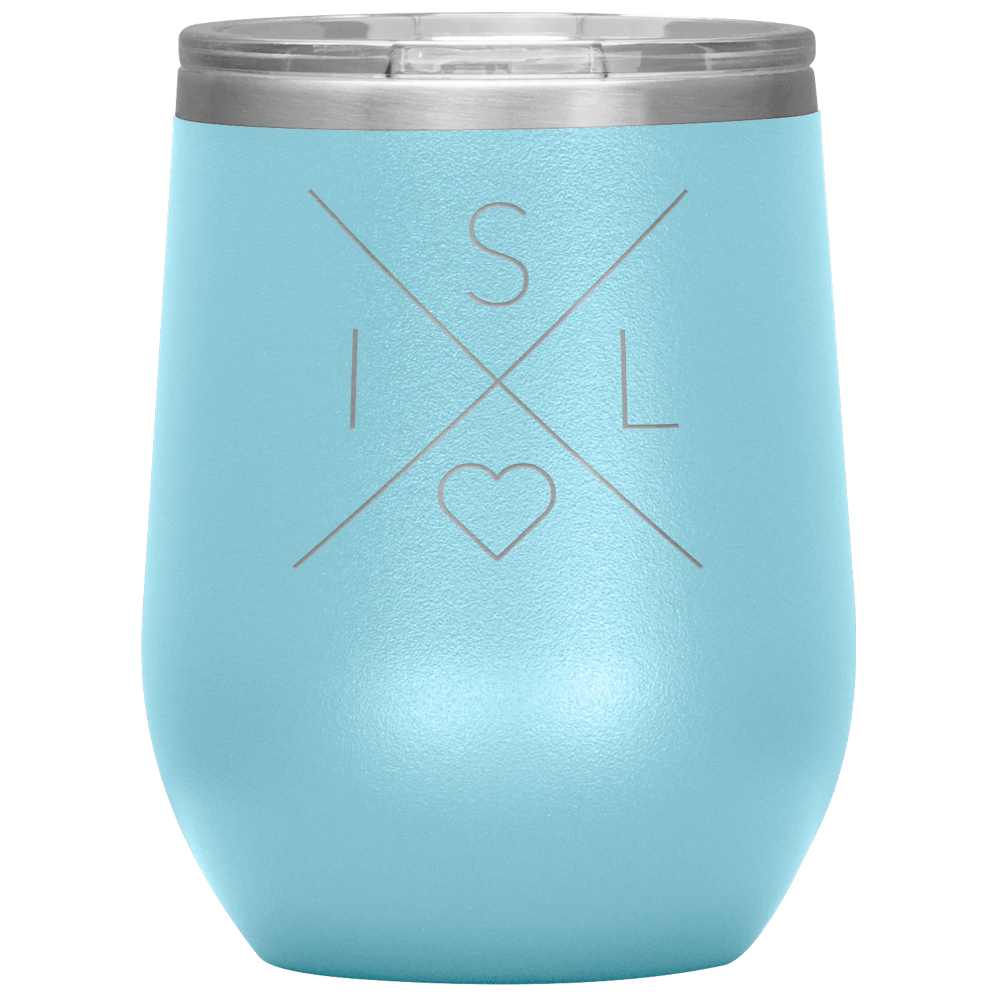 Iceland Love Wine Tumbler