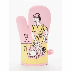 I've Got A Knife Oven Mitt