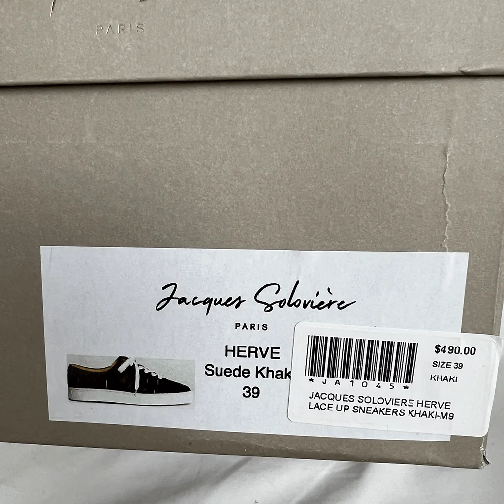 Jacques Soloviere Herve Lace Up Sneakers 39