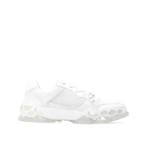 JIMMY CHOO Diamond Leather Sneakers for Men