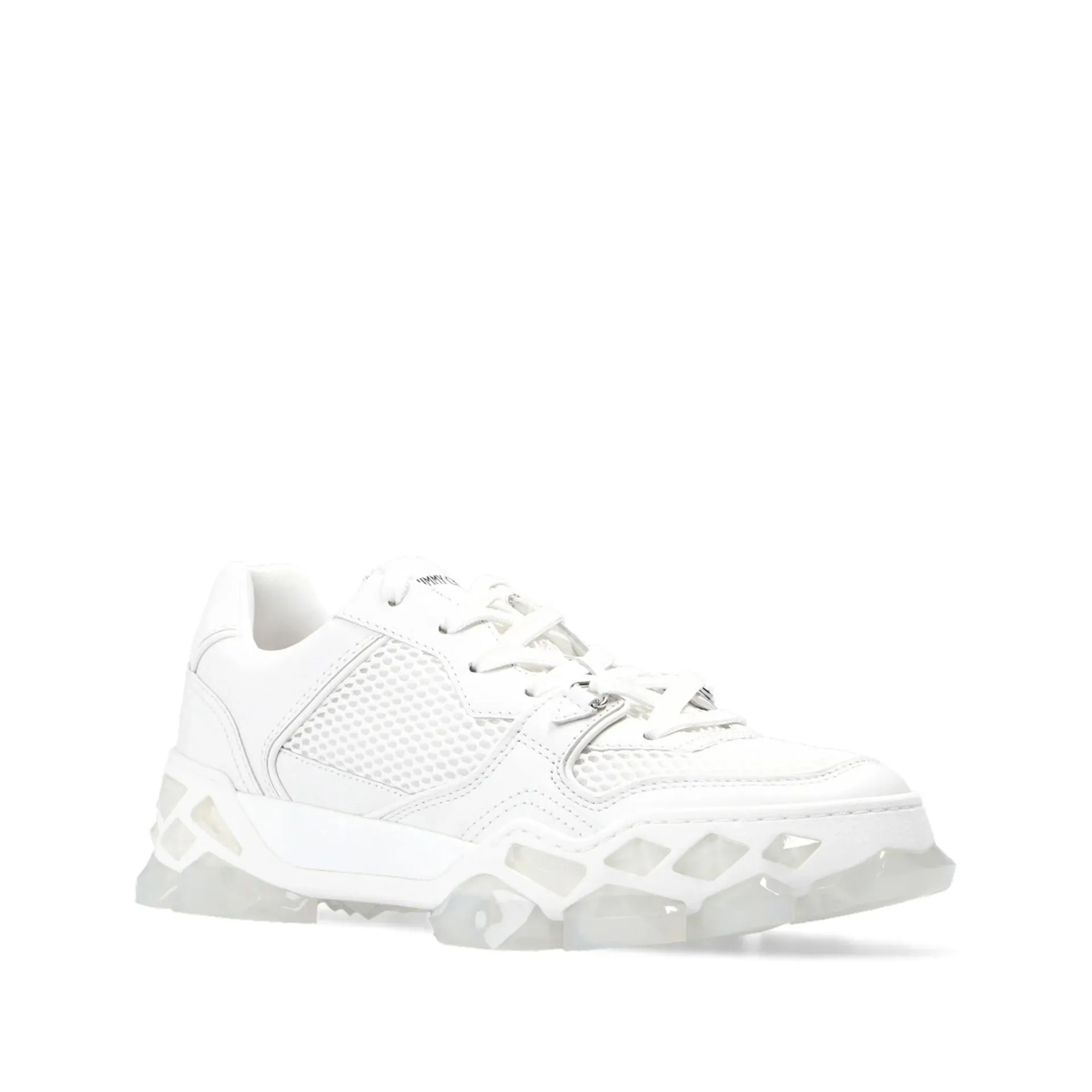 JIMMY CHOO Diamond Leather Sneakers for Men
