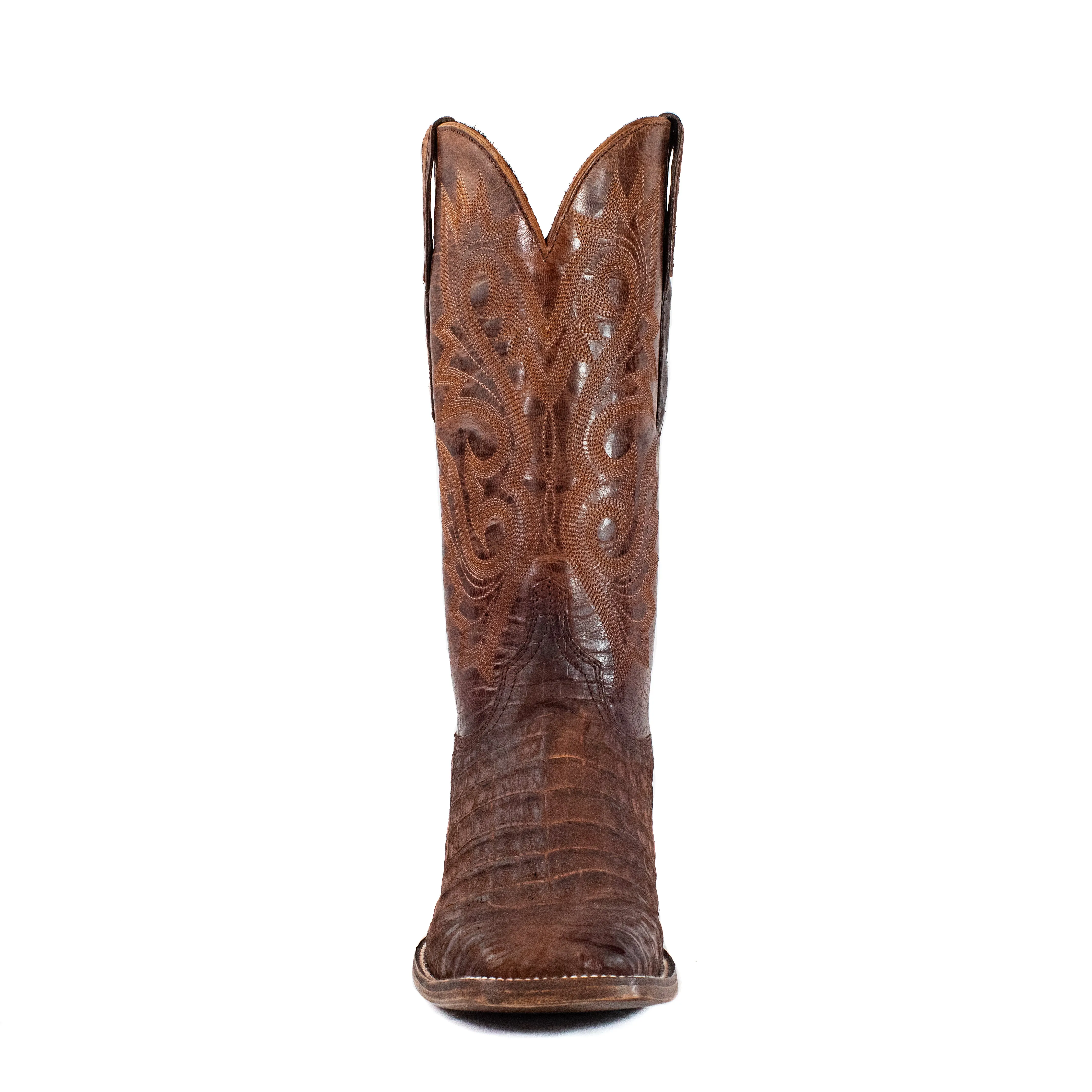 John - Square Toe - Cognac