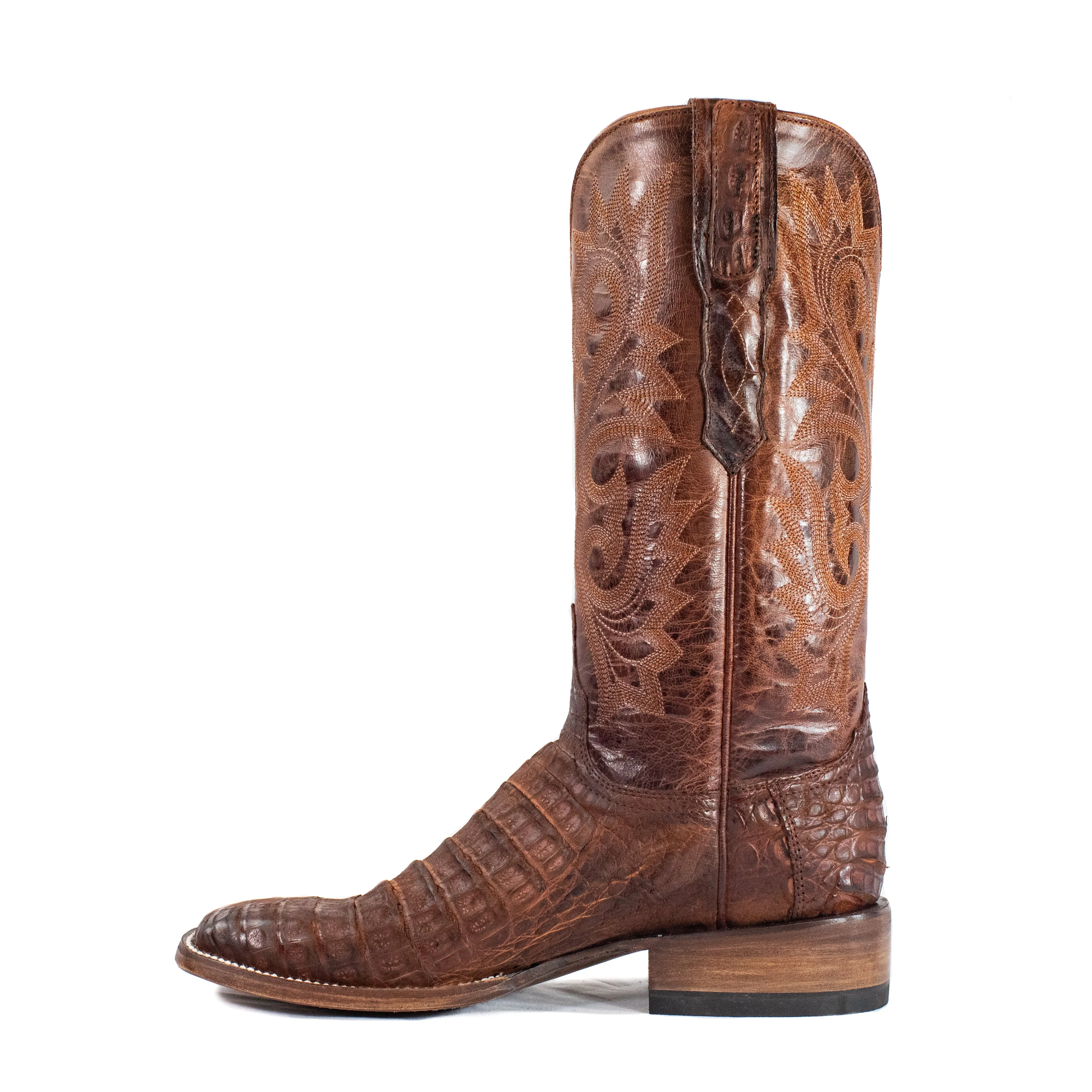 John - Square Toe - Cognac
