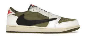 JORDAN 1 RETRO LOW OG TRAVIS SCOTT MEDIUM OLIVE