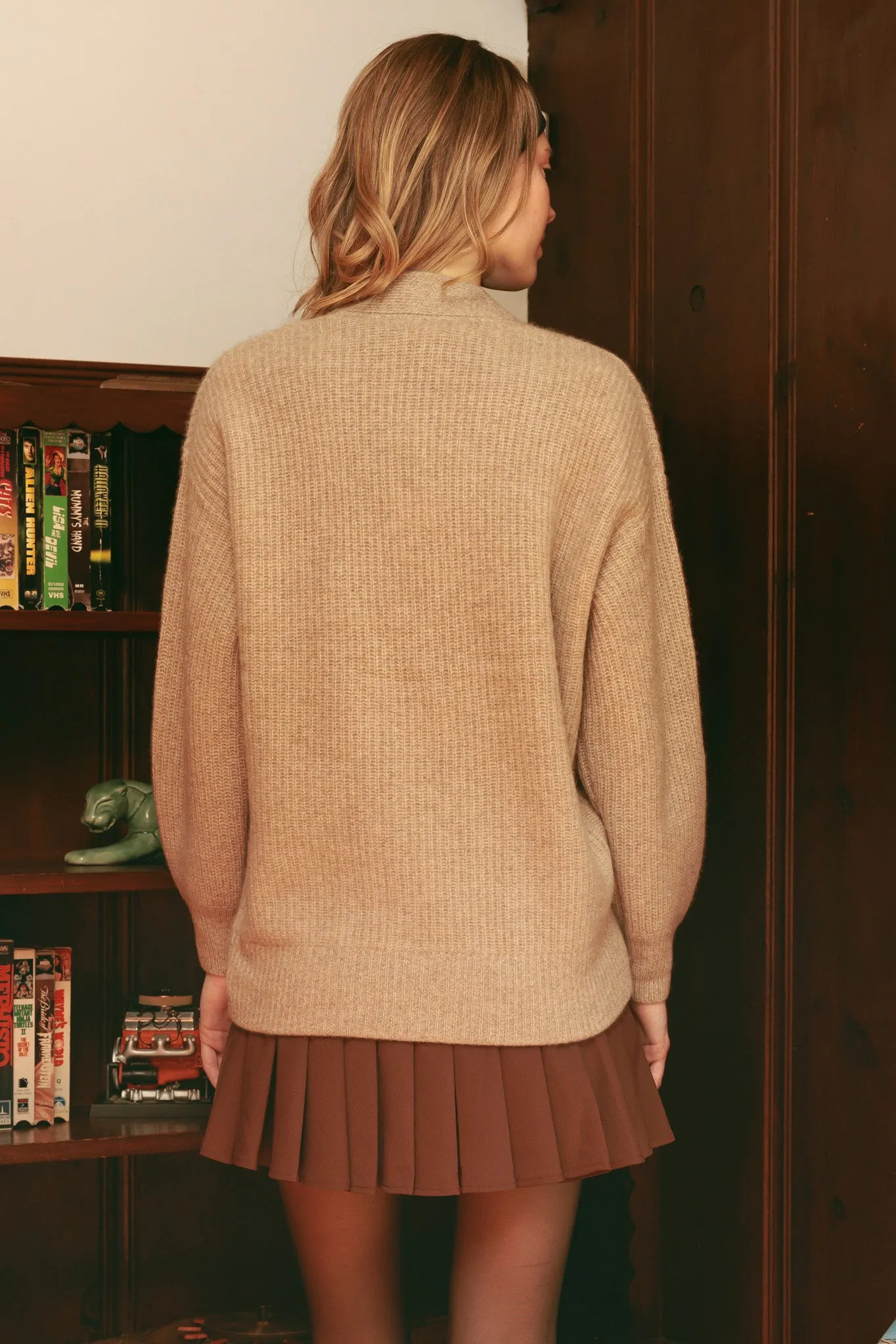 Kamira Cashmere Oversized Cardigan