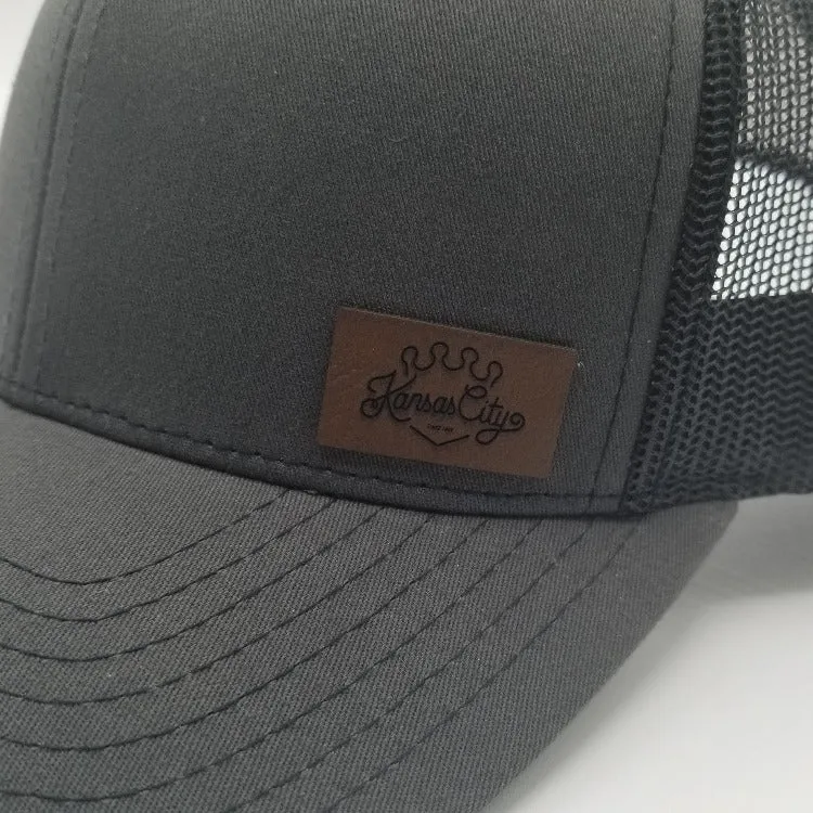 Kansas City Richardson 112 with a Lasered Natural Brown Patch