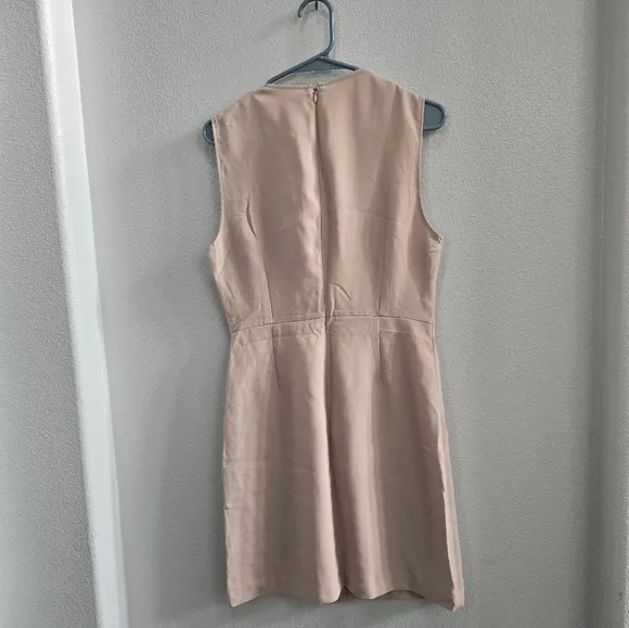 Kenneth cole mini tan lace up dress size 8