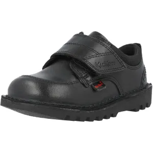 Kickers Kick Scuff Black Boys Shoes