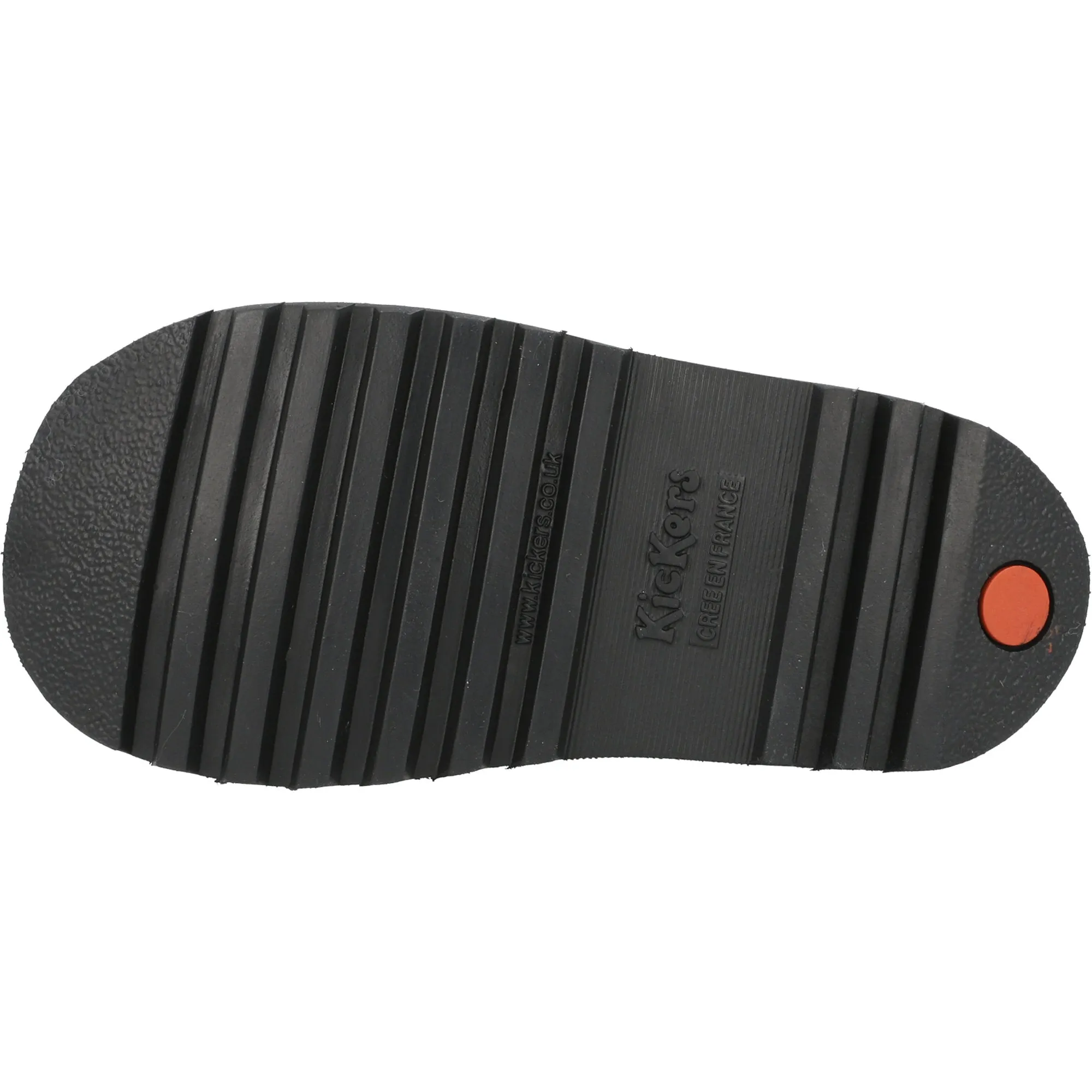 Kickers Kick Scuff Black Boys Shoes