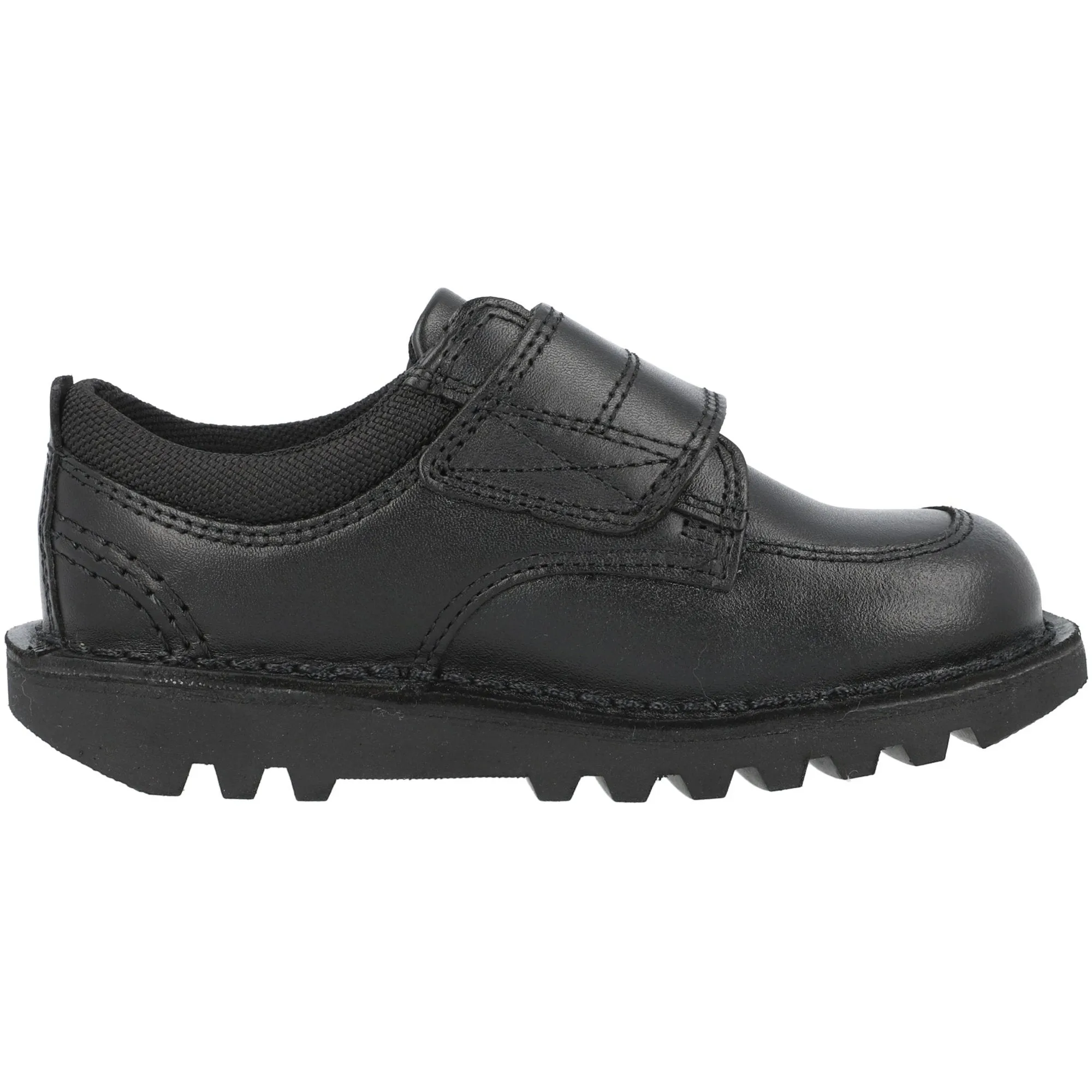 Kickers Kick Scuff Black Boys Shoes
