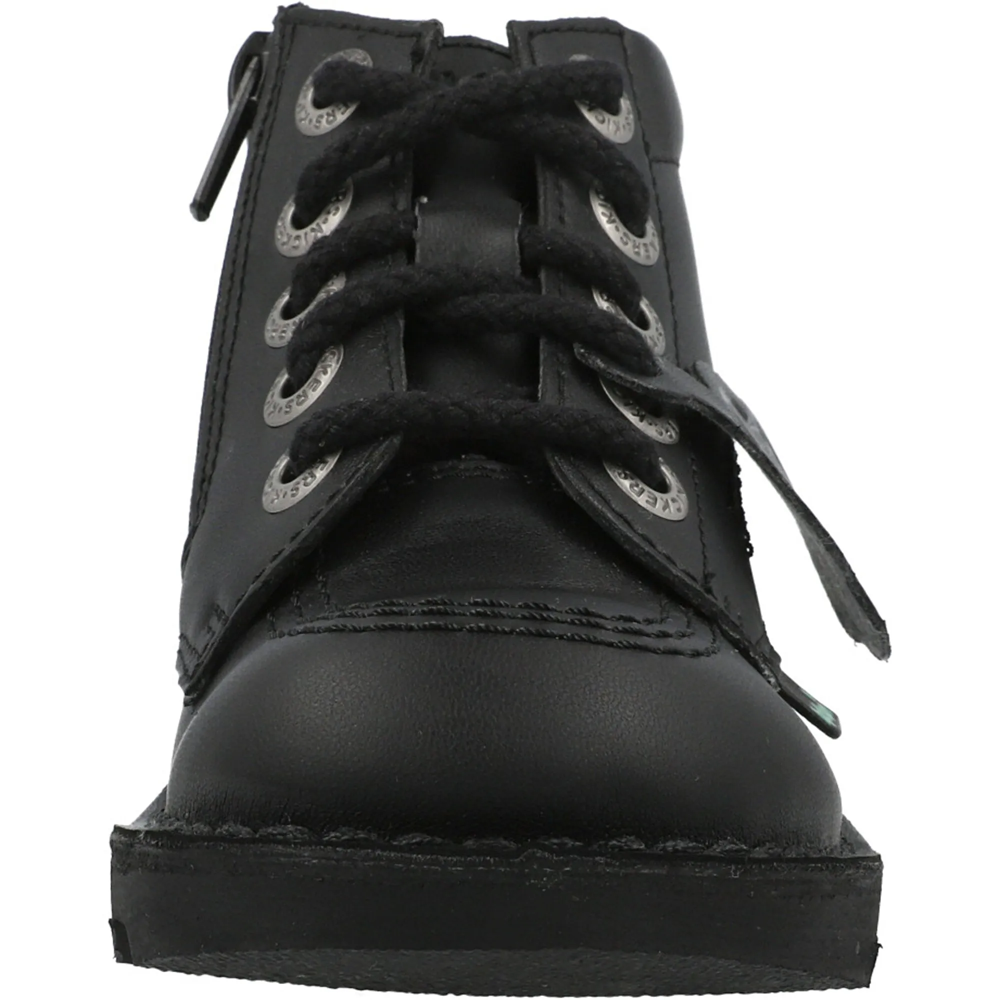 Kickers Vegan Kick Hi Black Ankle Boots