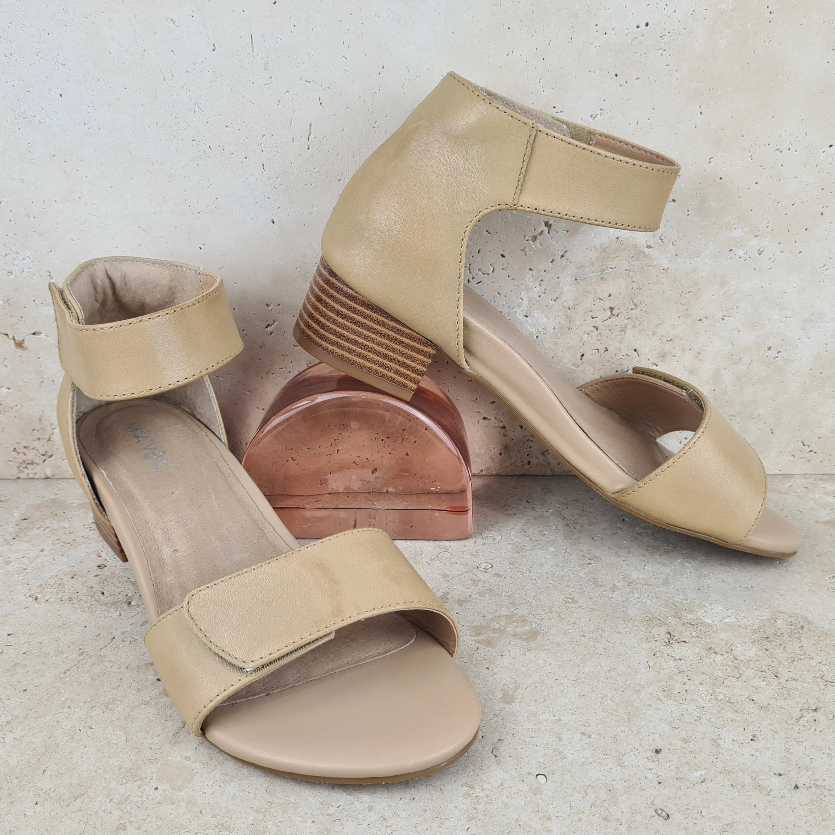 Kim Dress Heel Beige
