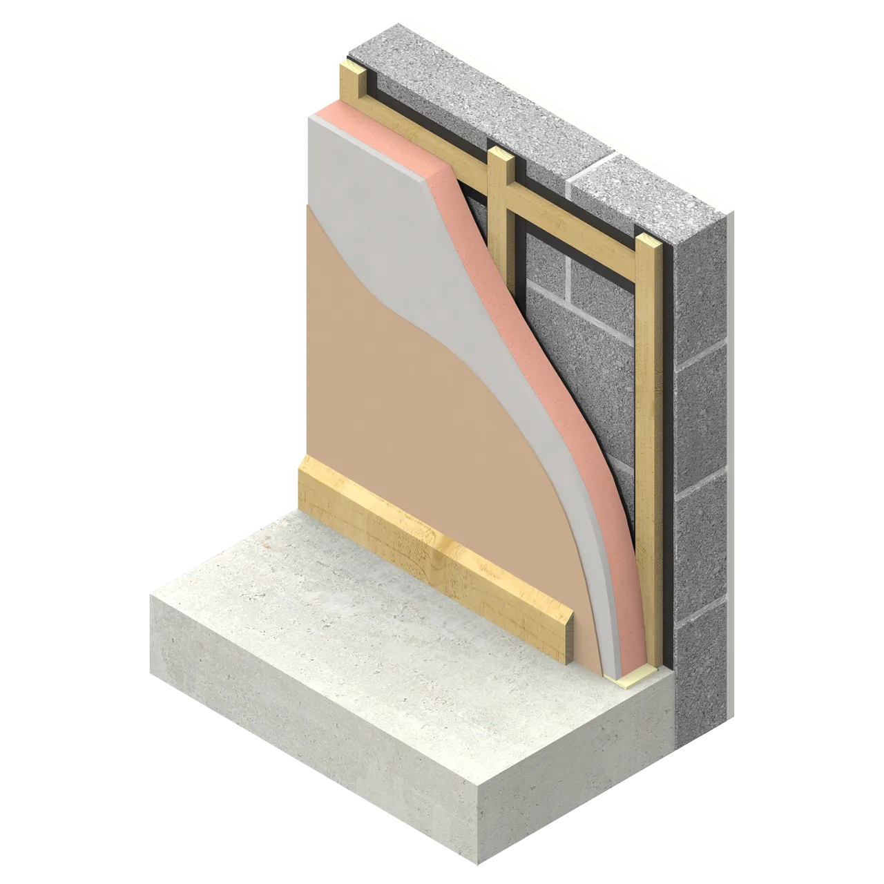 Kingspan Kooltherm K118 Insulated Plasterboard - 2400mm x 1200mm x 42.5mm (pack of 18 sheets 51.84m2)