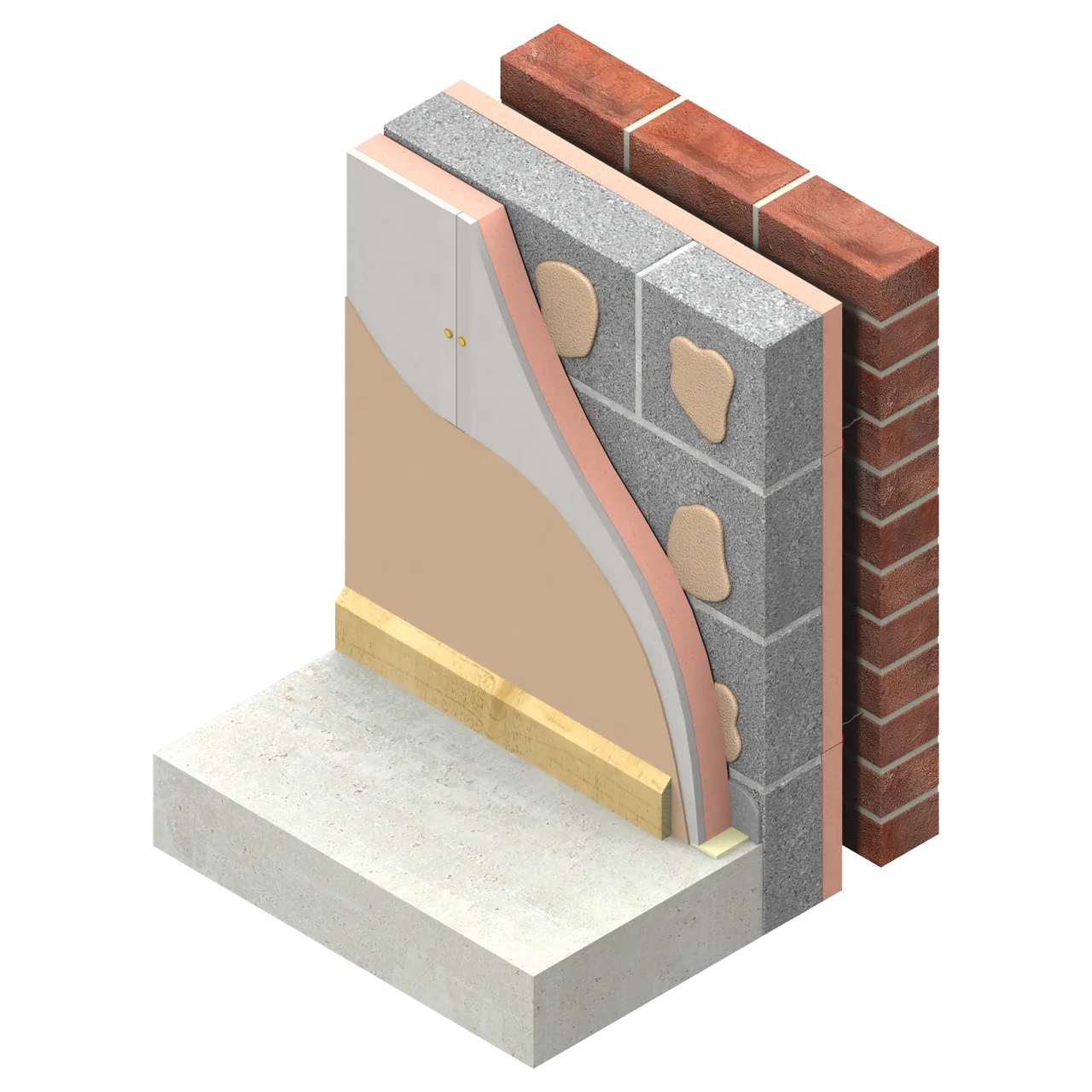 Kingspan Kooltherm K118 Insulated Plasterboard - 2400mm x 1200mm x 42.5mm (pack of 18 sheets 51.84m2)