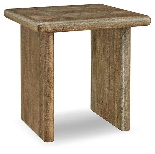 Lawland Light Brown End Table