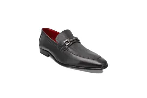 Leather Buckled Strap Shoes