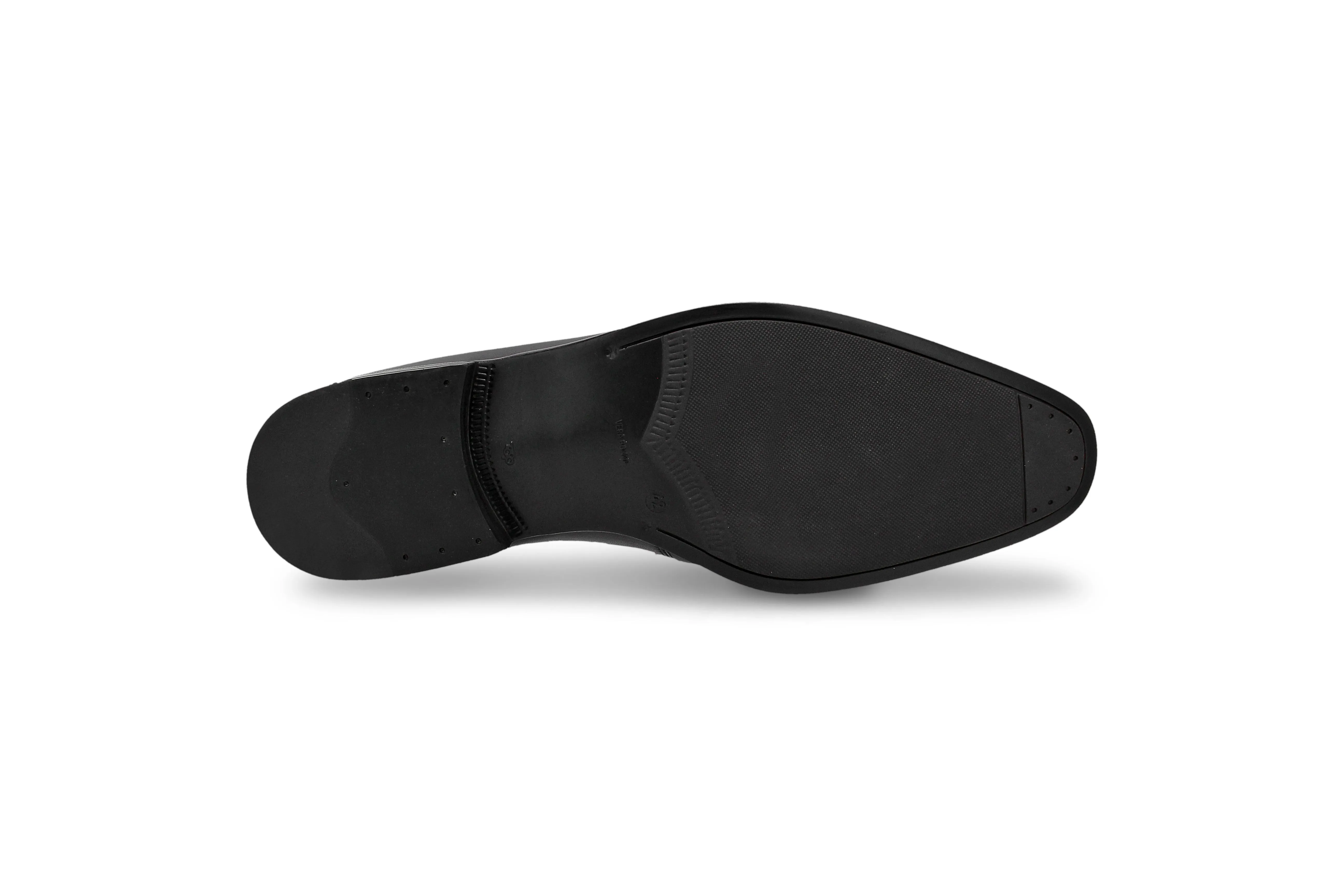 Leather Buckled Strap Shoes