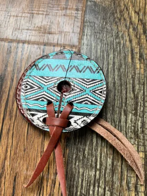 Light Blue Aztec Bit Guards