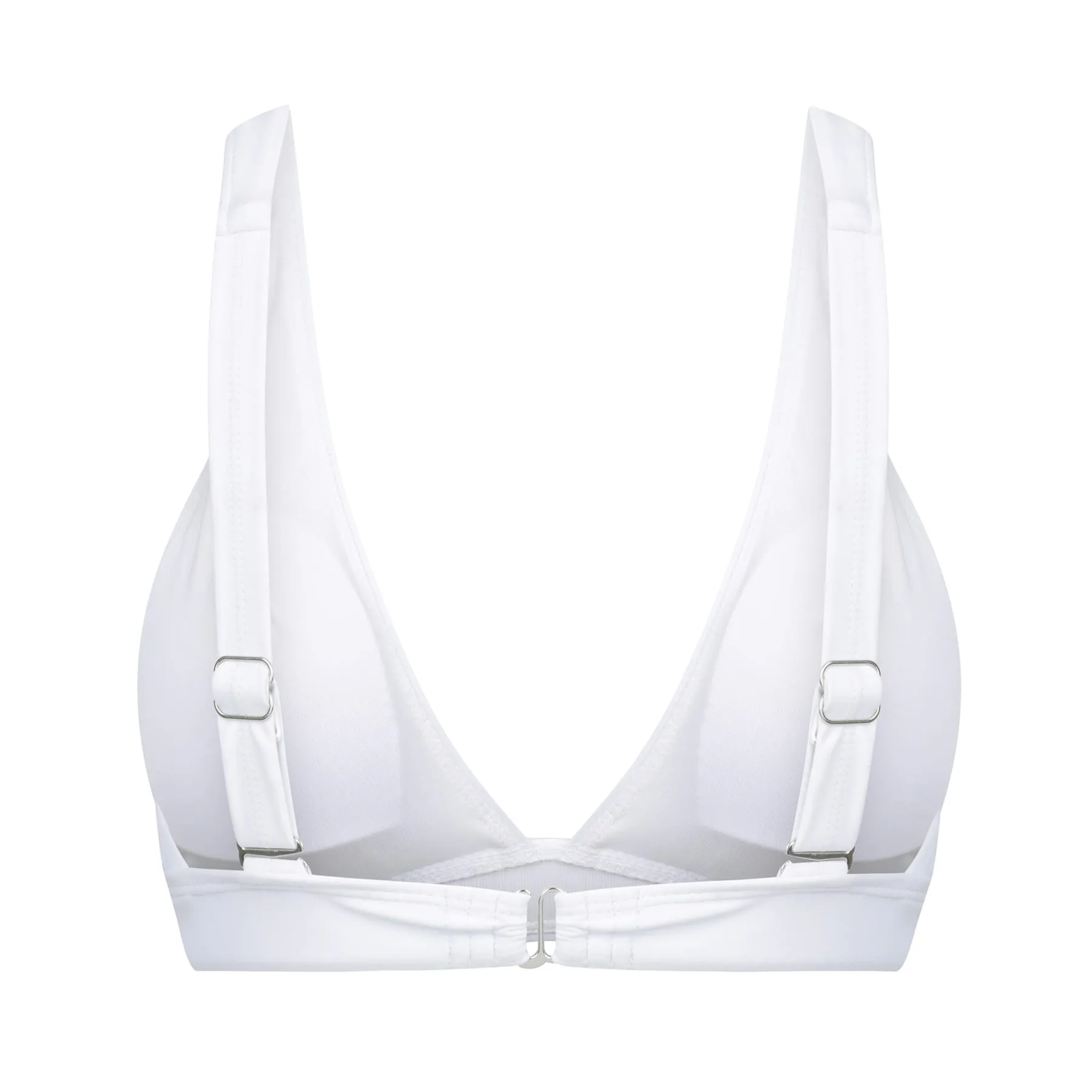 Lola Triangle Top - Fresh White
