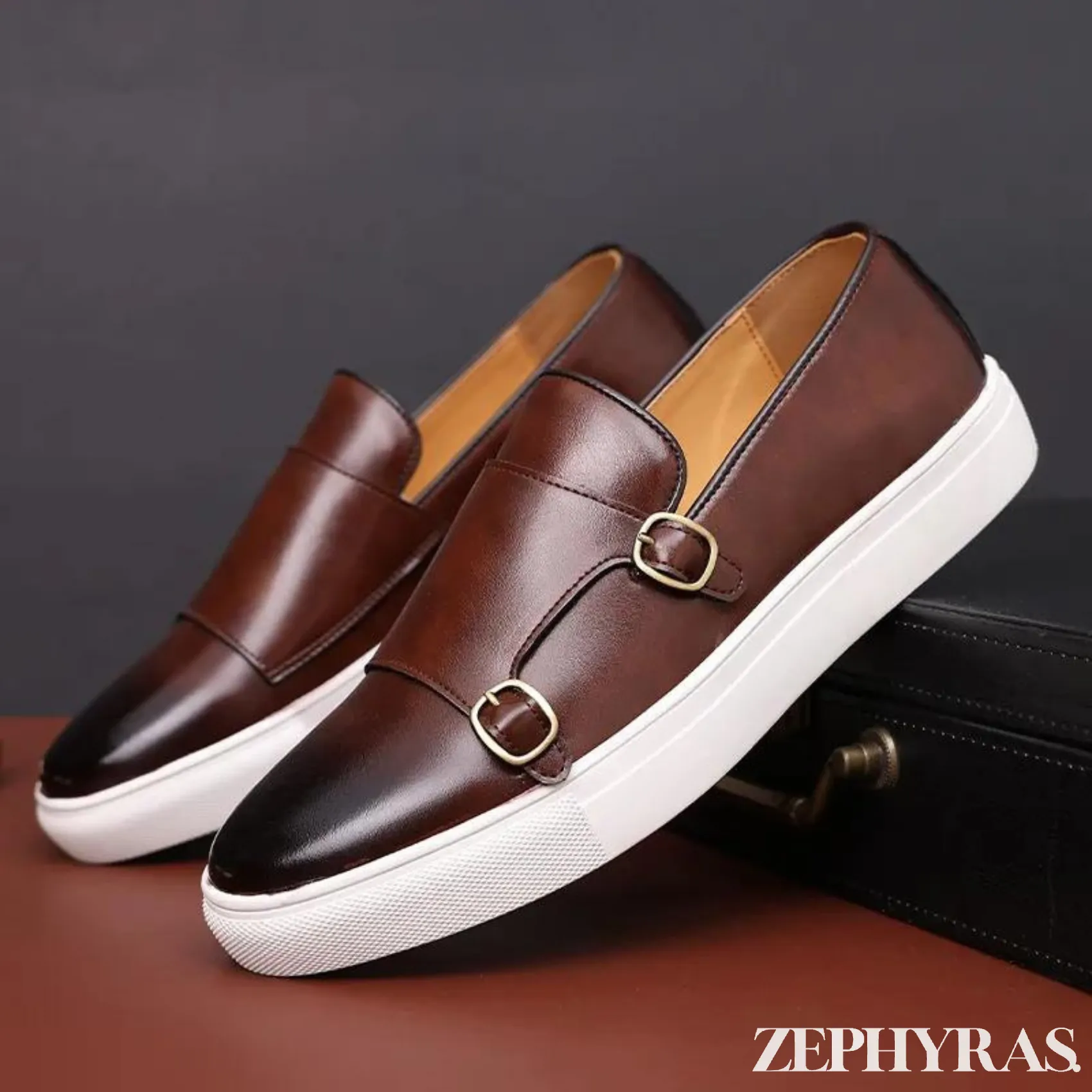 Lorenzo Herenloafers Lederen