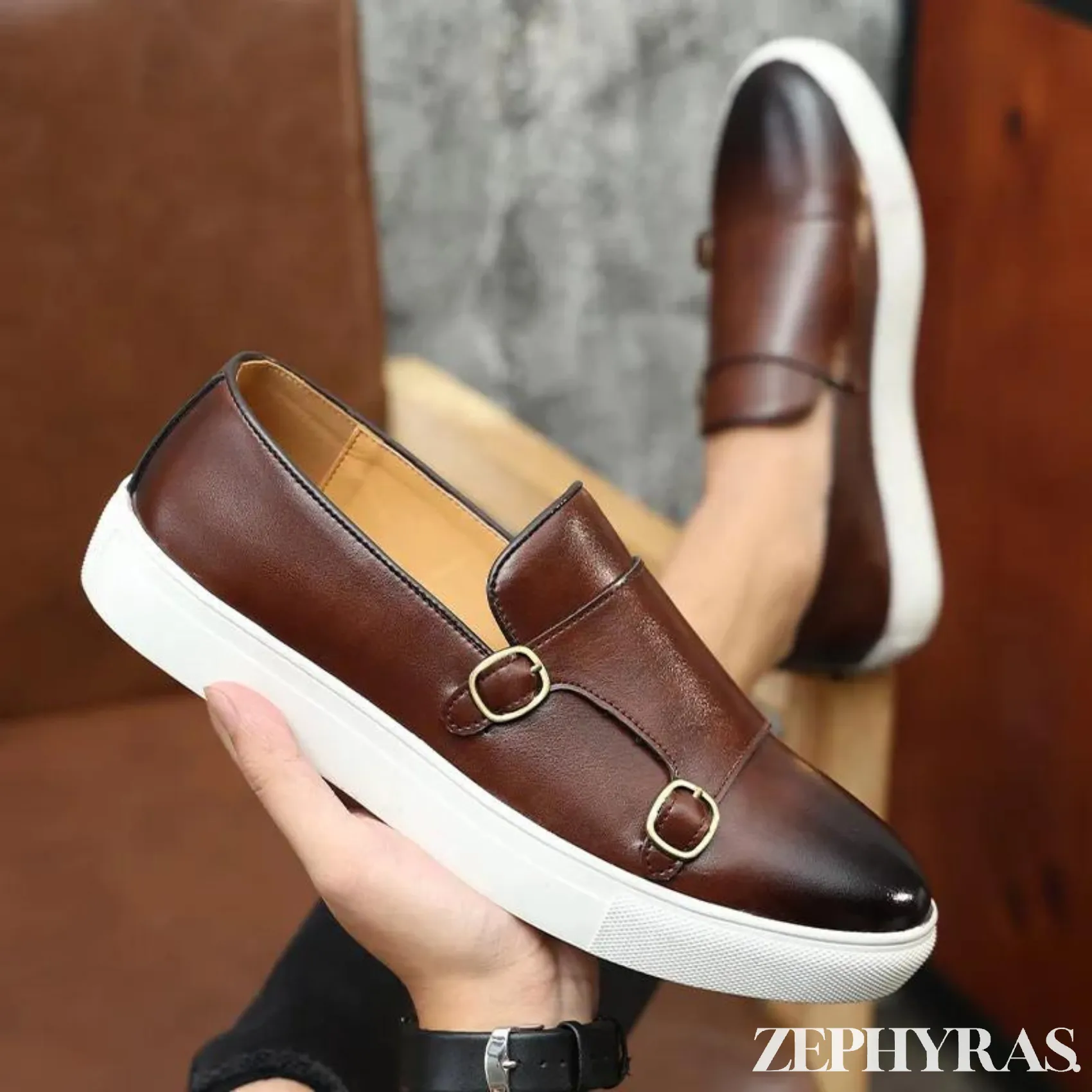 Lorenzo Herenloafers Lederen