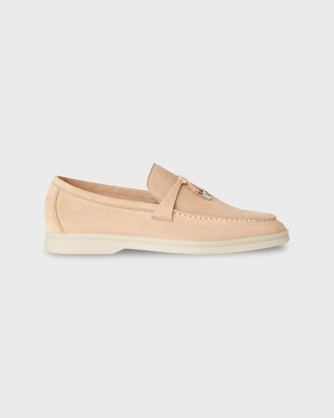 Loro Piana Summer Charms Walk Loafer Pink Sand