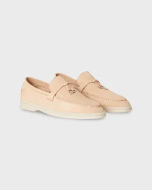 Loro Piana Summer Charms Walk Loafer Pink Sand