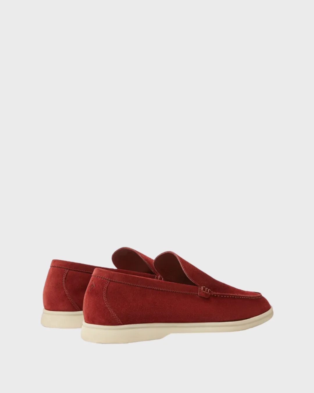 Loro Piana Summer Walk Loafer Dried Red