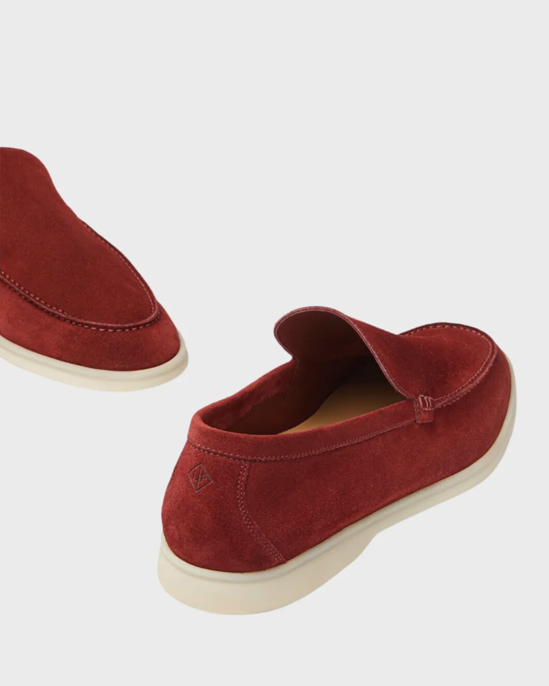 Loro Piana Summer Walk Loafer Dried Red