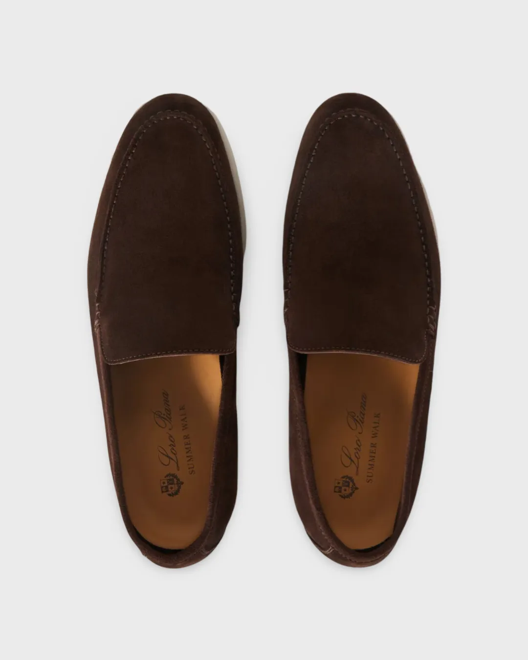 Loro Piana Summer Walk Loafers Chocolate